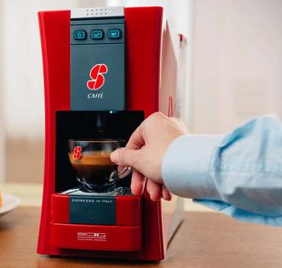 Капсульна кавомашина Essse Caff&egrave; S.12, червоний колір