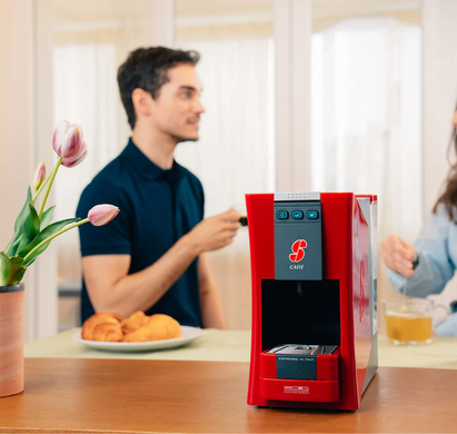 Капсульна кавомашина Essse Caff&egrave; S.12, червоний колір